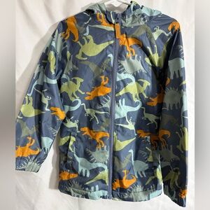 Wonder Nation Fleece Lines Kids Jacket with Dinosaur Design